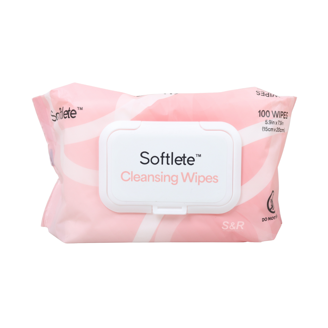Softlete Cleansing Wipes 100 wipes